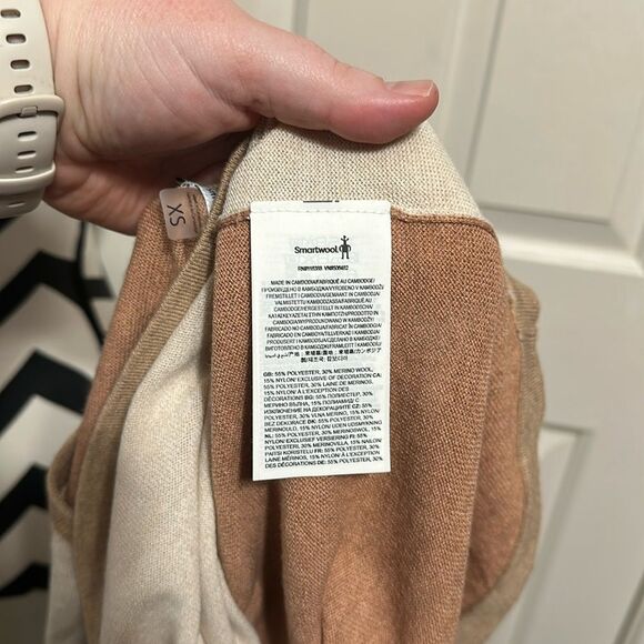 SMARTWOOL Shadow Pine Colorblock Sweater - Picture 5 of 5